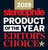 2019 Stereophile Product of the Year Editor's Choice Award